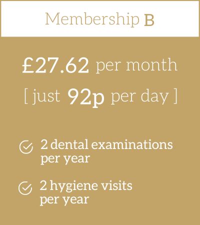 Membership B 27.62 Dental Plan